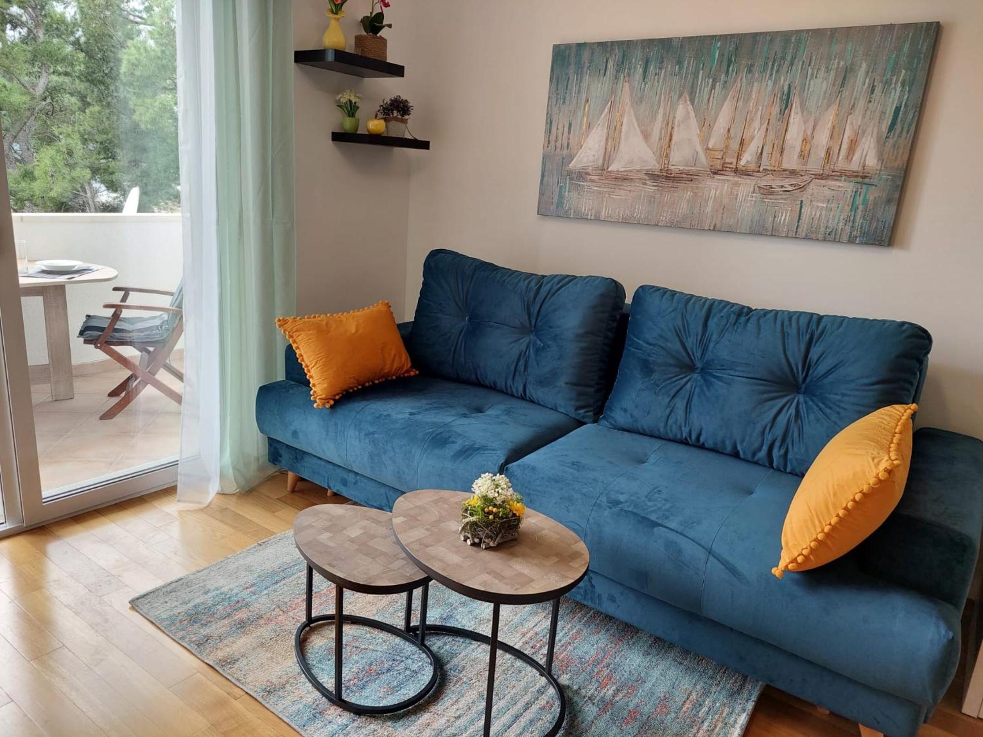 Apartment Eny Baška Voda Dış mekan fotoğraf